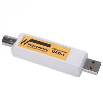 A/D-Wandler UAD1, USB-Stick mit BNC-Verbindungsleitung