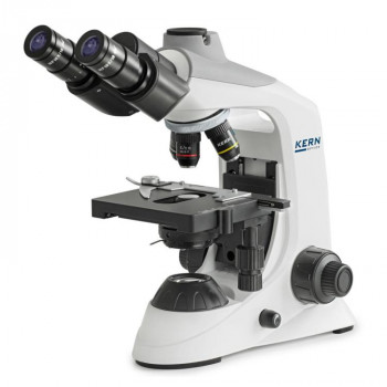 Kern Durchlichtmikroskop OBE 124, Trinokular, 4x/10x/40x