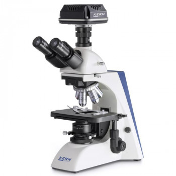 Kern Durchlichtmikroskop OBN 135C825, mit Kamera, USB 2.0, 4x/10x/20x/40x/100x