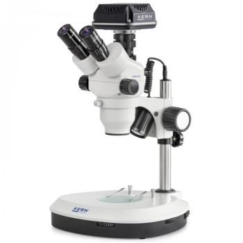 Kern Stereo-Zoom-Mikroskop OZM 544C825, mit Kamera, USB 2.0, 0,7x-4,5x