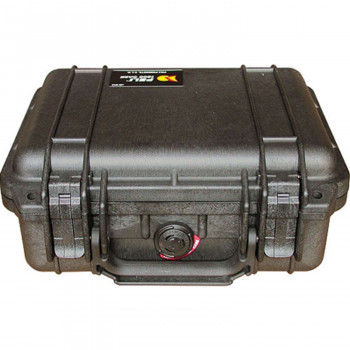 Peli Schutzkoffer 1200 Case mit Schaum, schwarz