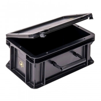 WEZ BLACKLINE® ESD-Koffer, 300 x 200 x 154 mm