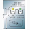 Elpress Pressbacke OAA0160 für isolierte Verbinder 0,1-6 mm² 