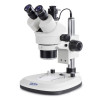 Kern Stereo-Zoom-Mikroskop OZL 466, Trinokular, 0,7x-4,5x
