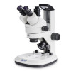 Kern Stereo-Zoom-Mikroskop OZL 468, Trinokular, 0,7x-4,5x