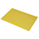 ESD-Deckel 400 x 300 mm gelb für Eurobehälter 