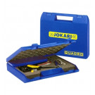 JOKARI Abisolier- und Crimpzange Quadro für Aderendhülsen 0,5-2,5 mm² (im Koffer)