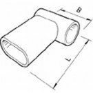 Elpress Isotüllen ISO1507FLB für Flachsteckhülsen 6,3 mm (100 Stück)