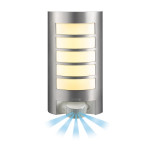 Steinel Sensor-Leuchte L 12, aluminium, max. 60 W