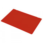 ESD-Deckel 300 x 200 mm rot für Eurobehälter 