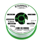 Stannol Lötdraht KS115 FLOWTIN TSC, Sn95,5Ag3,8Cu0,7+ML, 0,5 mm, 3,0%, 250 g