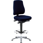 ESD-Drehstuhl Comfort Plus Chair mit Erhöhung, dunkelblau