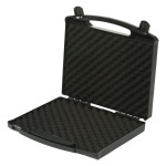 ESD-Koffer, schwarz, mit Profilschaum, 240 x 170 x 42 mm