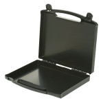 ESD-Koffer, schwarz, 340 x 250 x 53 mm