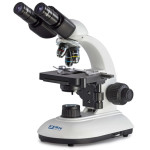 Kern Durchlichtmikroskop OBE 103, Binokular, mit Akku, 4x/10x/40x