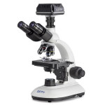Kern Durchlichtmikroskop OBE 104C825, mit Kamera, USB 2.0, 4x/10x/40x