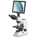 Kern Durchlichtmikroskop OBL 135T241, mit Tablet-Kamera, WLAN, USB 2.0, HDMI, 4x/10x/40x/100x