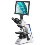 Kern Durchlichtmikroskop OBN 132T241, mit Tablet-Kamera, WLAN, USB 2.0, HDMI, 4x/10x/20x/40x/100x