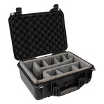 Peli Schutzkoffer 1450 Case mit Einteiler, schwarz
