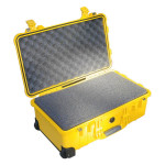 Peli Schutzkoffer 1510 Carry On Case mit Schaum, gelb