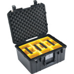 Peli Schutzkoffer 1557 AIR Case WD mit Einteiler, schwarz
