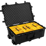 Peli Schutzkoffer 1650 Case mit Einteiler, schwarz