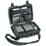 Peli Schutzkoffer iM2370 Storm Laptop Case mit Schaum für Office, schwarz