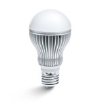Steinel LED Energiesparlampe Sensor Light LED, warmweiß, 3200 K, 7 W