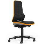 Treston Arbeitsstuhl Neon 50, schwarz/orange