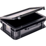 WEZ BLACKLINE® ESD-Koffer, 300 x 200 x 110 mm